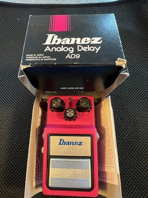 Ibanez AD-9 Analog Delay – Warm Echo, Vintage Feel