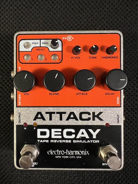 EHX Attack Decay – Tape Reverse Simulator