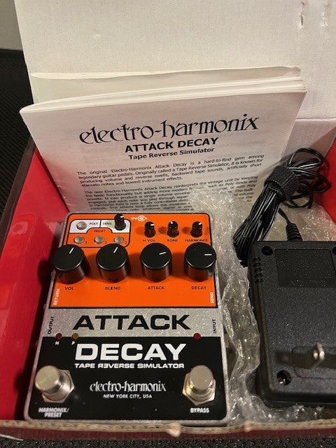 EHX Attack Decay – Tape Reverse Simulator