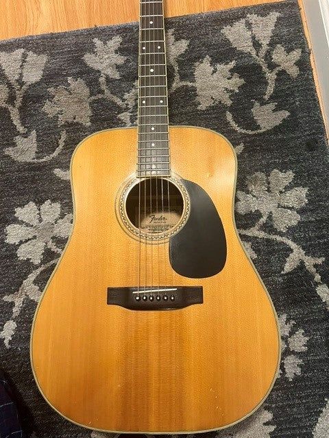 Fender F-95 (Mid-1970s, Japan) — Jacaranda Back & Sides • Solid Spruce Top • Vintage MIJ Rarity