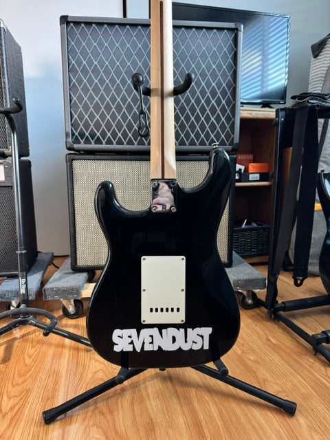 BC – Fender Squier Stratocaster – Upgraded Pickups – BL Custom Sevendust Collection