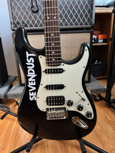 BC – Fender Squier Stratocaster – Upgraded Pickups – BL Custom Sevendust Collection