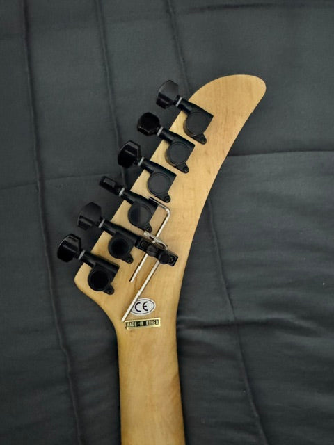 Kramer Randy Rhoads V — Metallic Purple (MIK) – Eb Setup – 24 Frets – Quad Rails - Floyd Rose