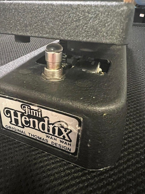 Dunlop JH-1 Jimi Hendrix Wah — Dark Sweep, Vintage Vibe