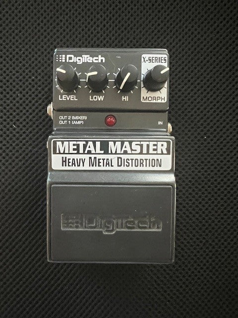 Digitech Metal Master Distortion (X-Series, Morph-Controlled Mayhem)