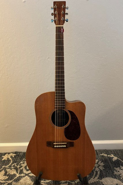 Martin DCX1E — Fishman Electronics • Player-Grade Martin Tone • Mint TKL Case + Leather Strap