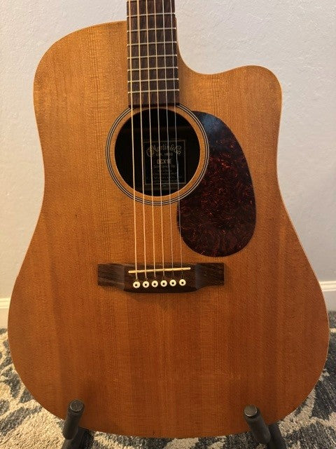 Martin DCX1E — Fishman Electronics • Player-Grade Martin Tone • Mint TKL Case + Leather Strap
