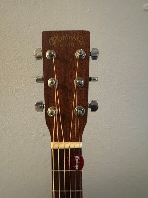 Martin DCX1E — Fishman Electronics • Player-Grade Martin Tone • Mint TKL Case + Leather Strap