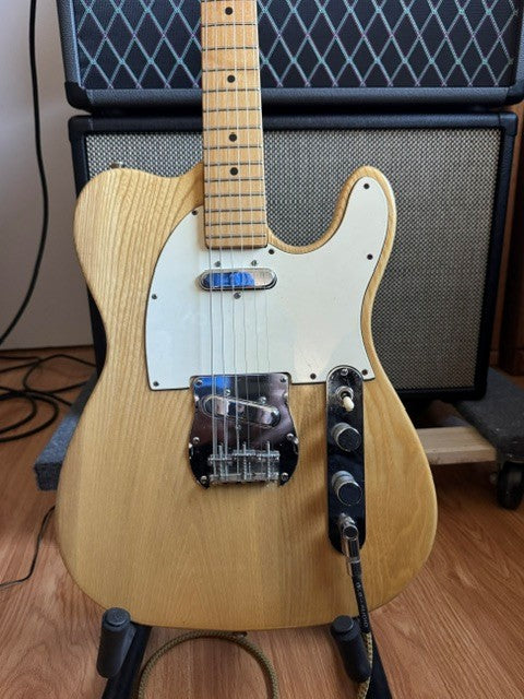 Matao Telecaster Style (1970s MIJ, Natural Blonde Ash)