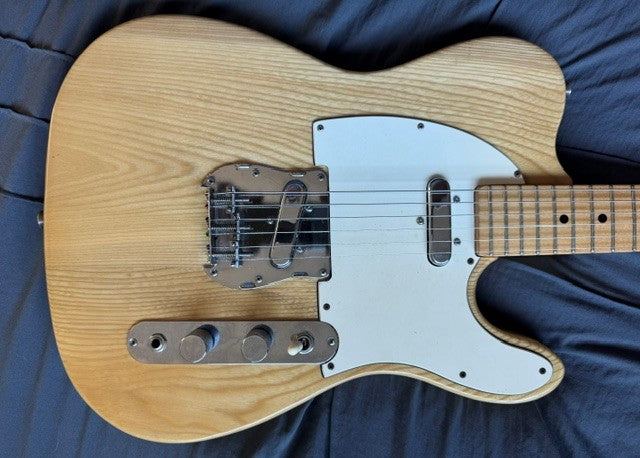 Matao Telecaster Style (1970s MIJ, Natural Blonde Ash)