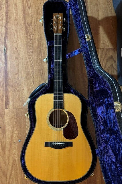 Santa Cruz Guitar Company D-2653 (1999) — Adirondack • Golden Mahogany • Brazilian Appointments