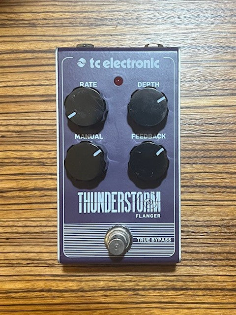 TC Electronic Thunderstorm Flanger — Mint — Box & Manual
