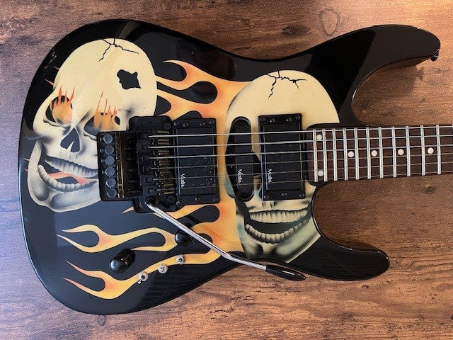 1987 Vester II Concert Series – Skulls & Flames Graphic